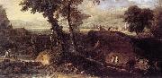 RICCI, Marco Landscape with Washerwomen fdu USA oil painting reproduction